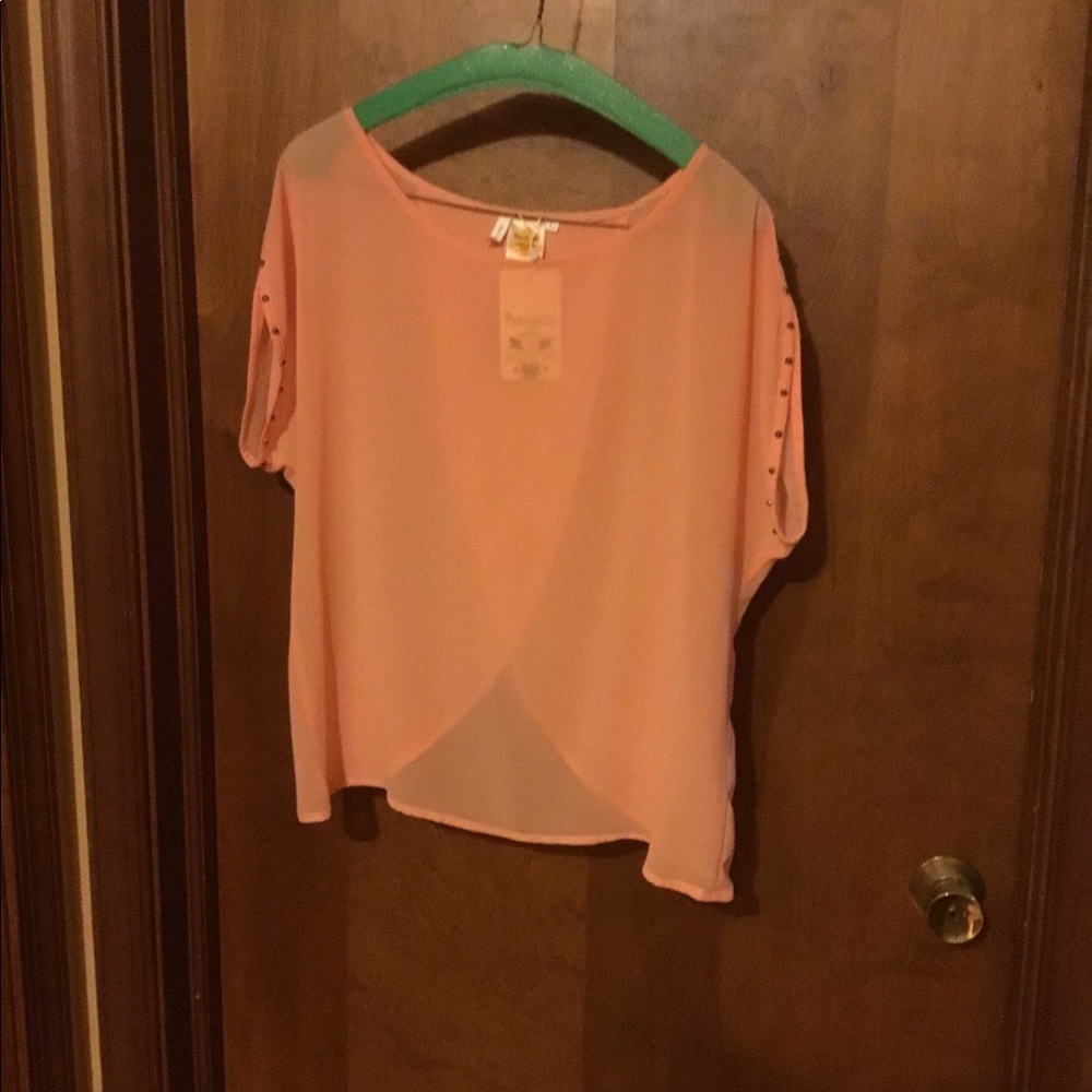 Soft pink top